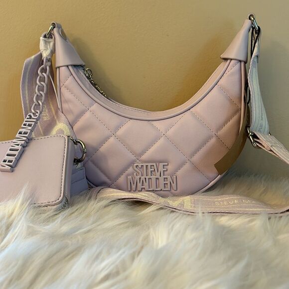 NWT Steve Madden (Bandre) Lavender Crossbody Bag - Picture 3 of 11